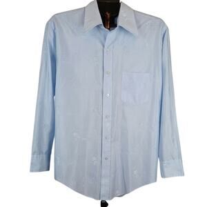 Mosques of Istanbul Vintage Dress Shirt sz 16.5